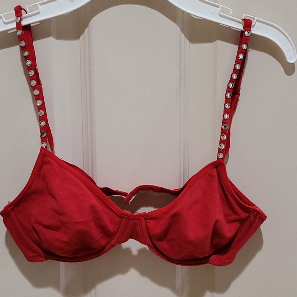 Victoria's Secret red bralette Small